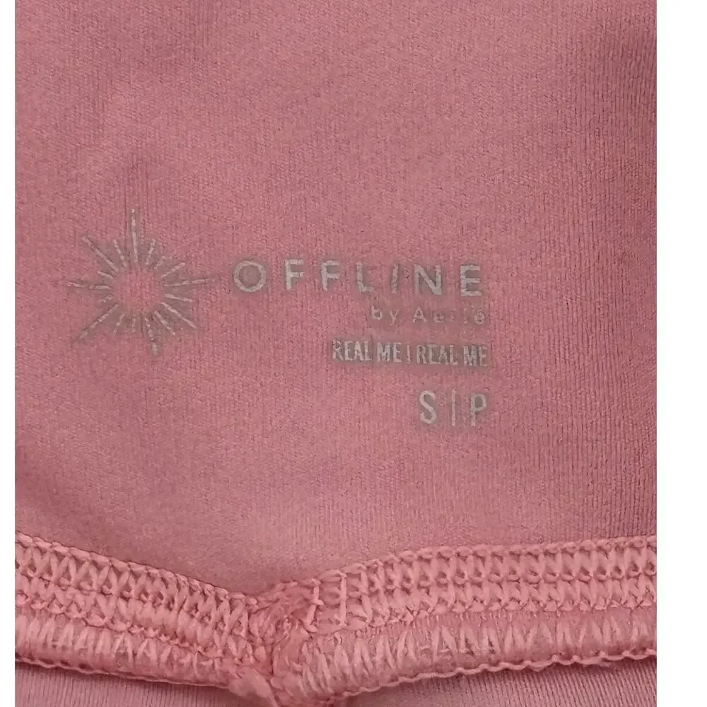 Offline by Aeria Light Pink Athletic Shorts Small